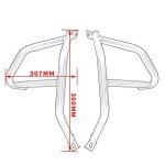 Ninja 400/250 Crash Bar Engine Guard Bumper