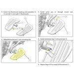 Aluminum Motorcycle Footpegs for Indian Bikes