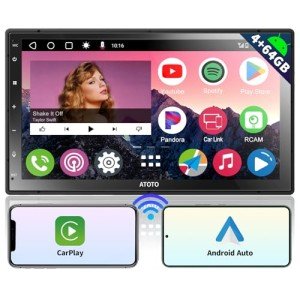 ATOTO A6 7" Touchscreen Double DIN Car Stereo