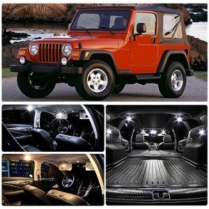 Jeep Wrangler TJ Interior LED Light Kit