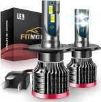 Bright H4/9003 LED Bulbs - 16000 Lumens