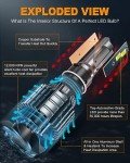 Bright H4/9003 LED Bulbs - 16000 Lumens