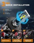 Bright H4/9003 LED Bulbs - 16000 Lumens