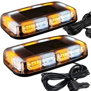 48LED Magnetic Strobe Lights for Trucks & Plows