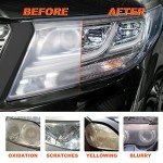 Headlight Restoration Kit with Sanding Discs & Pads