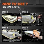 Headlight Restoration Kit with Sanding Discs & Pads