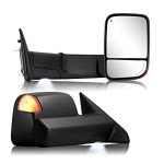 Towing Mirrors for 2009-2018 Dodge Ram Trucks