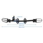 ANKROYU Motorcycle Footpegs Mount Bracket - Black