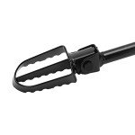 ANKROYU Motorcycle Footpegs Mount Bracket - Black