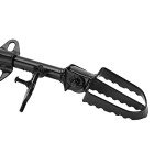 ANKROYU Motorcycle Footpegs Mount Bracket - Black