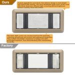 Clear Dome & Map Light Lens Covers for Chevy