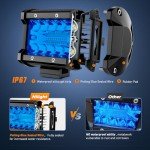 Nilight 4" LED Spot Flood Lights - 2 Pack