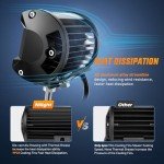 Nilight 4" LED Spot Flood Lights - 2 Pack