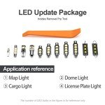 9-Piece LED Light Bulb Kit for Ford Super Duty