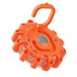 Rechargeable Road Flares with Magnetic Base (3 Pack)