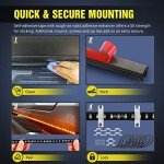 Nilight LED Running Board Lights for Trucks and SUVs
