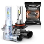SEALIGHT 10000LM H10 LED Fog Light Bulbs Pack