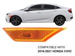 Front Side Marker Light for Honda Civic 2016-2021