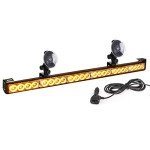 TeddyTT 27-Inch Amber LED Emergency Strobe Lights