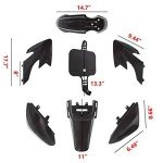 Mudguards for Honda XR50R & CRF50F Pit Bikes