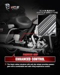 MZS Chrome Motorcycle Passenger Floorboards & Pegs