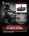 MZS Chrome Motorcycle Passenger Floorboards & Pegs