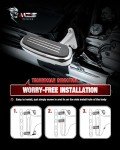 MZS Chrome Motorcycle Passenger Floorboards & Pegs