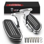 MZS Chrome Motorcycle Passenger Floorboards & Pegs