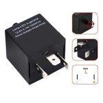 LED Turn Signal Relay with Speed Adjustment