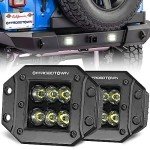 LED Flush Mount Pods for Off-Road Vehicles