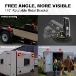 Rotatable Magnetic LED Trailer Lights for Towing
