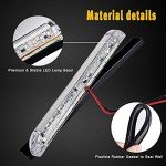 8" Waterproof LED Light Bar for Cars & Boats