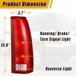 Boine Tail Light for Chevy GMC 1988-1999