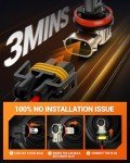 Super Bright H11 LED Fog Bulbs - Pack of 2