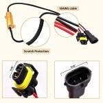 H11 H9 H8 LED Resistor Kit - Anti Flicker