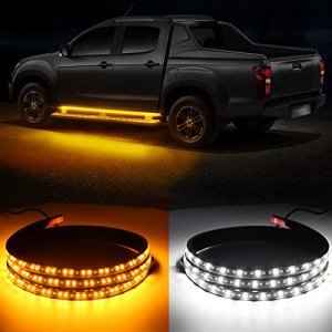 70" LED Running Board Light with Amber Signals