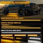 70" LED Running Board Light with Amber Signals