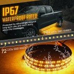 70" LED Running Board Light with Amber Signals