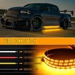 70" LED Running Board Light with Amber Signals