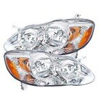 Toyota Corolla 2003-2008 Headlight Assembly Replacement Pair