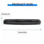 Toyota Tundra 2014-2021 Upper Hood Bulge Molding (Black)