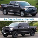 Toyota Tundra 2014-2021 Upper Hood Bulge Molding (Black)