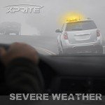 Xprite Amber LED Strobe Lights with Magnetic Base