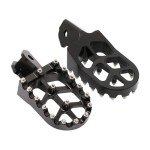 AnXin CNC Dirt Bike Foot Pegs - Black