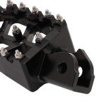 AnXin CNC Dirt Bike Foot Pegs - Black