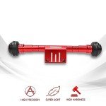 Honda XR650L Frame Sliders - Crash Protection (Red)