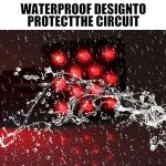 Bright Waterproof Trailer Hitch LED Tail Light