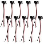 10-Pack 3-Prong Trailer Light Plug Harness