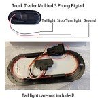 10-Pack 3-Prong Trailer Light Plug Harness