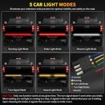 60-Inch LED Tailgate Light Bar for Trucks